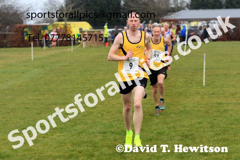 Mens 35 to 64 2023 NEMAA Cross Country, Croft Circuit, North Yorkshire. Photo: David T. Hewitson/Sports for All Pics
